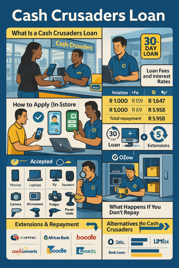 Cash Crusaders loan Requirements