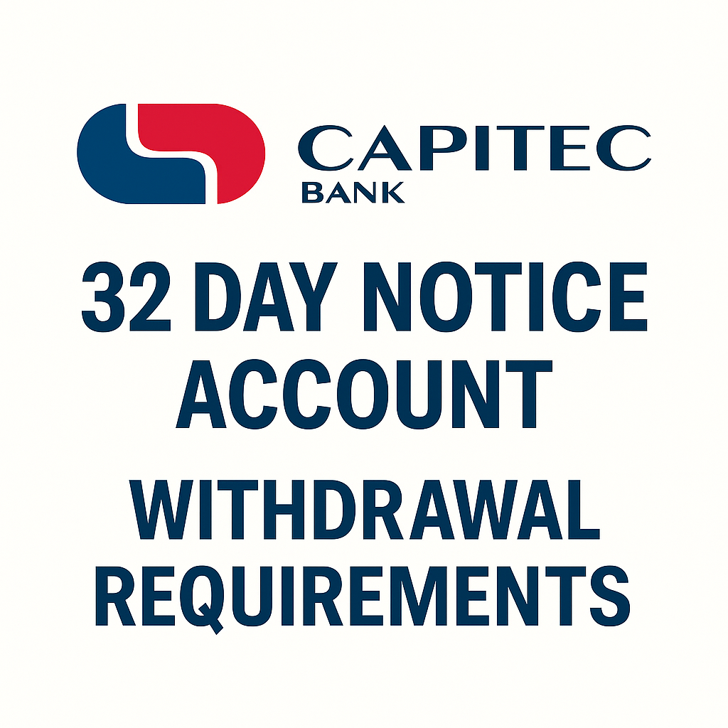 Capitec 32 Day Notice Account Withdrawal Requirements