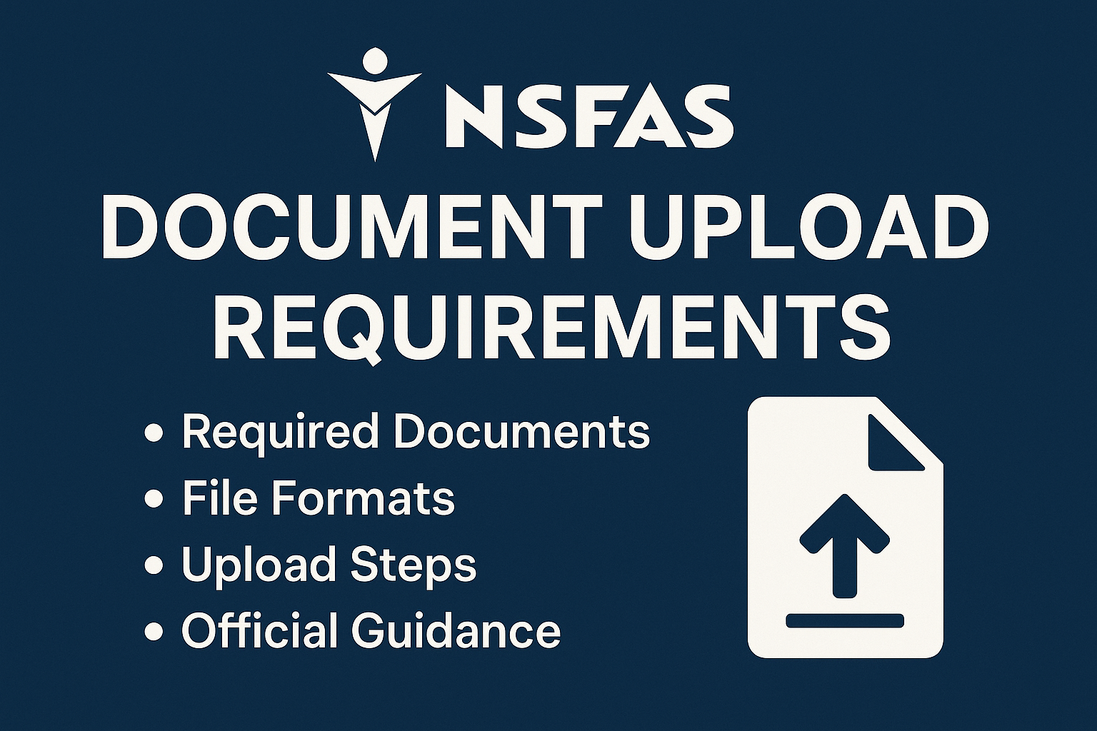 Nsfas Document Upload Requirements